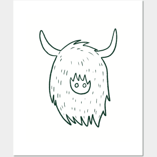 Scottish Hairy Coo Posters and Art